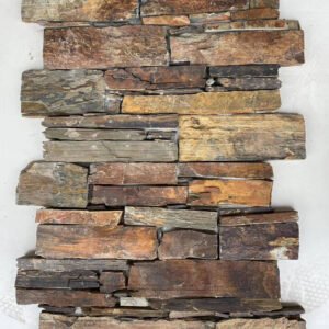 Rusty Cement Cultured Stone Wall Panels