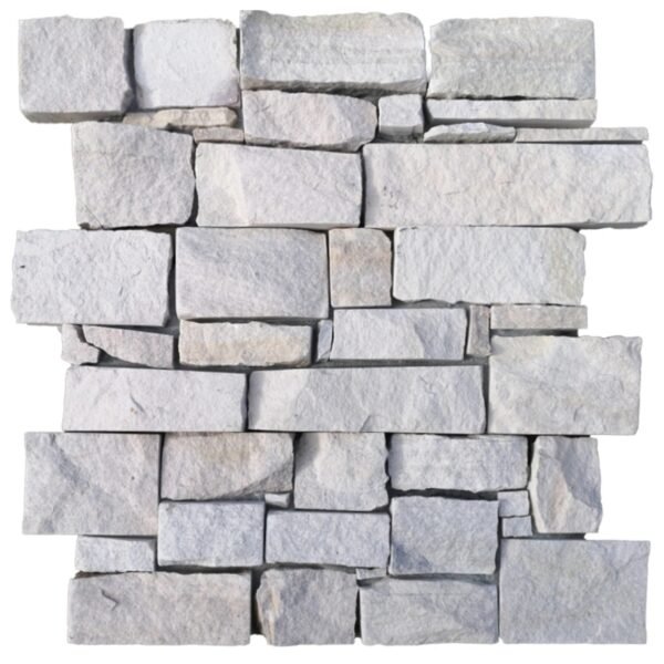 White Sandstone cement wall cladding