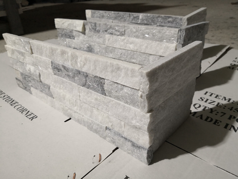 Modern silver gray corner featuring elegant design elements