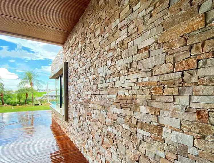 Beautiful architectural projects featuring stone cladding panels that enhance aesthetics.