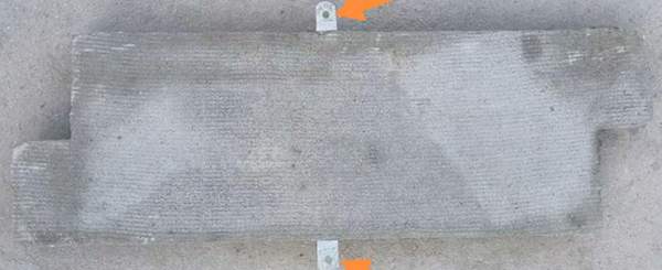 Cement backing system used for mounting stacked stone panels