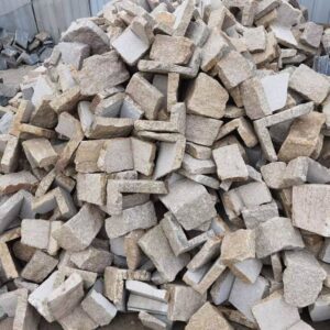 Beautifully crafted stacked stone wall panel in neutral tones