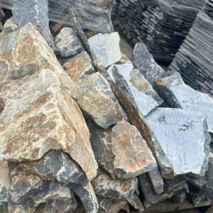 Beautifully crafted stacked stone wall panel showcasing natural textures