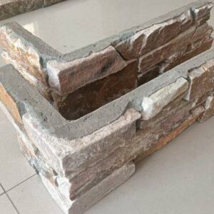 High-quality corner stone cladding for outdoor use