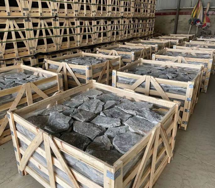 Natural loose stone cladding ideal for contemporary architecture