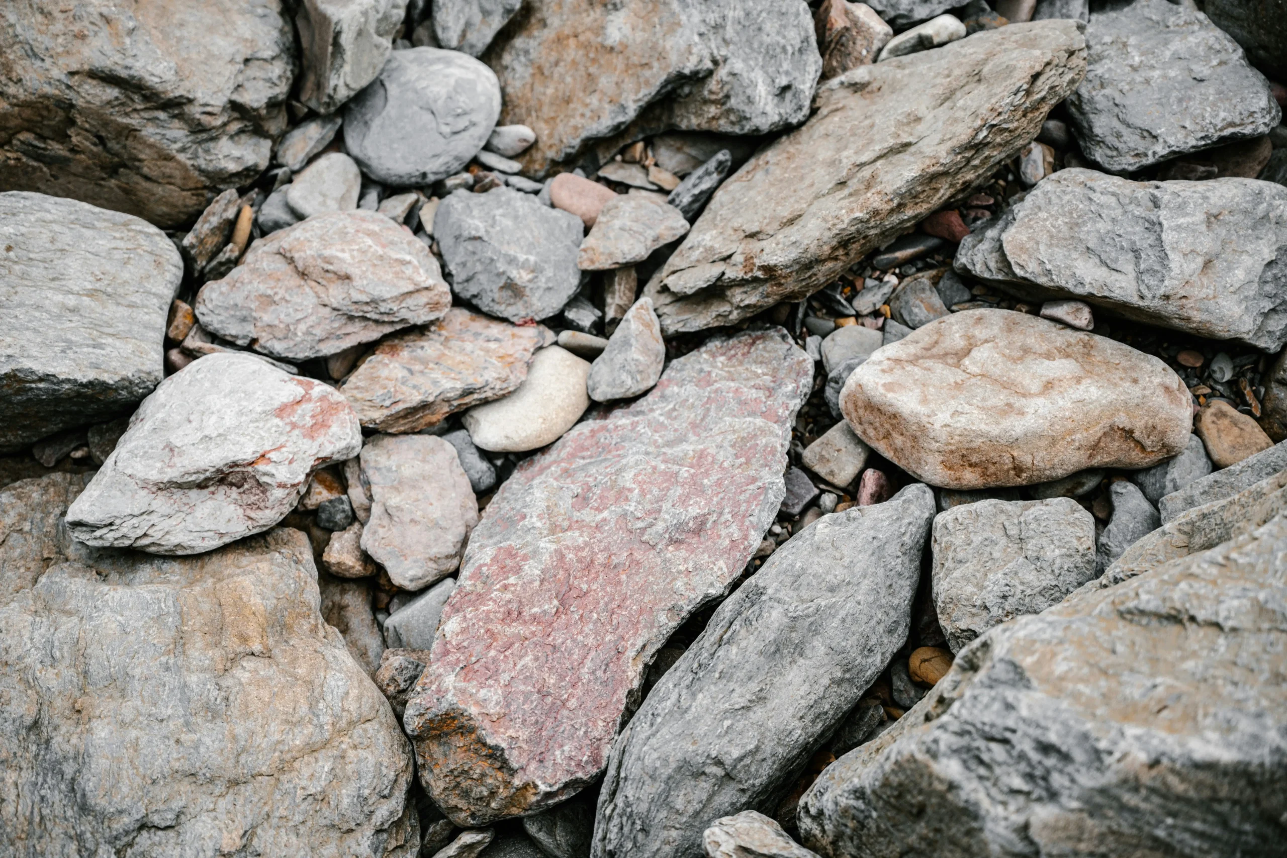 quartzite vs limestone samples